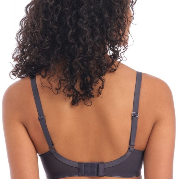 Freya Festival 32G Vibe High Apex Underwire Plunge Bra in Cinder - Picture 3 of 13